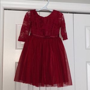 Red Lace Dress